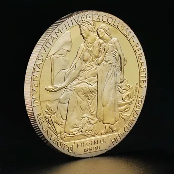 Alfred Bernhard Nobel Proginių Monetų Kolekciją Dovanų, Suvenyrų, Meno Metalo Antiqu Aukso Monetų Kolekcionieriams