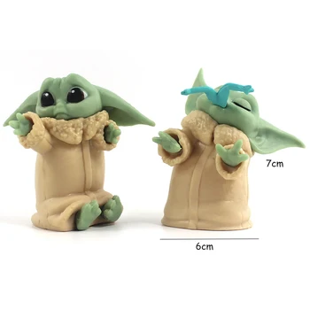 Pyragas Papuošalai 3D Yoda Baby Disney Animacinių filmų 