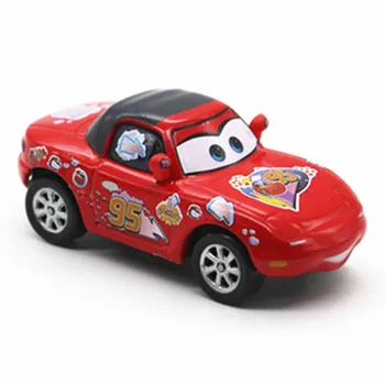 Disney Pixar Cars 2 Nr. 95 Žaibas Mcqueen gerbėjai Modelis Metalo Diecast lydinio Žaislas Automobilio modelį vaikams 1:55 Ženklo žaislai naujas