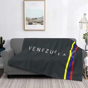 Vėliavos Venesuela Antklodės Šiltas Flanelė Venesuelos Bolivaro Respublika Mesti Antklodę už Miegamojo, Biuro Lovatiesės