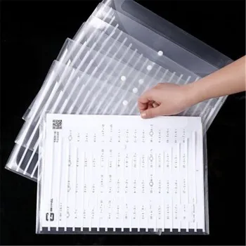 Skaidrios A4 formato failą maišelį egzamino plastiko storio vandeniui studentas egzamino informacijos saugojimo failą maišą namo mokyklos suole saugojimo krepšys