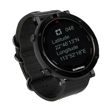 SUNROAD 2022 Skaitmeniniai laikrodžiai GPS sekimo Smart sporto Laikrodžiai atsparus Vandeniui 100M su Kompasas, Aukštimatis, Važiavimo Dviračiu, Plaukimo