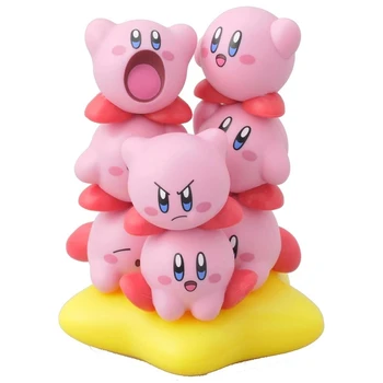 10vnt/Set Japonų Žaidimas Kirby Animacinis Žaislas Anime figūrėlių Kolekcija PVC Modelis Lėlės Namų Dekoracija Dovanos Vaikams