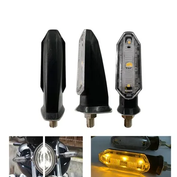 Universalus Motociklas LED Posūkio Signalai, E13 Ženklas, Posūkio Signalai, Indikatorius Mirksi Šviesos Indikatorių Universalus M10 Varžto 2VNT
